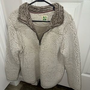 Green Tea Pullover Jacket